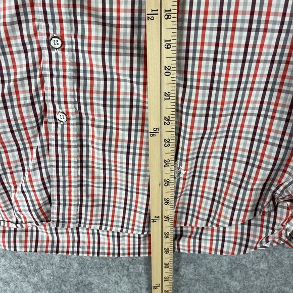 Rag Bone Tailored Workwear Shirt Mens Large Plaid Button Down Long Sleeve - Picture 10 of 16